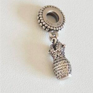 PANDORA: 925 Sterling Silver Dazzling Retired Dangle Charm